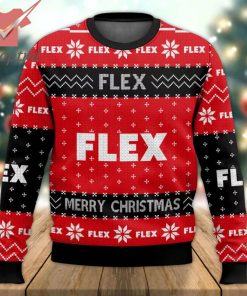 Power Tools Flex Merry Christmas Ugly Sweater