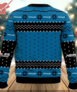 Power Tools Hercules Merry Christmas Ugly Sweater