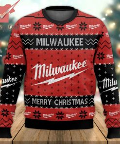 Power Tools Milwaukee Merry Christmas Ugly Sweater
