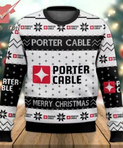 Power Tools Porter Cable Merry Christmas Ugly Sweater