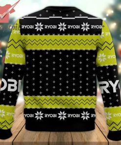 Power Tools Ryobi Merry Christmas Ugly Sweater