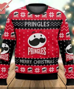 Pringles Snack Brand Merry Christmas Ugly Sweater