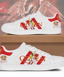 Queen rock band red ver 2 stan smith adidas shoes