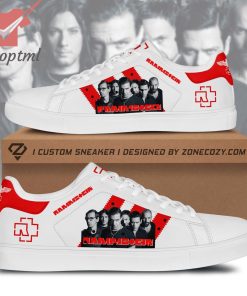 Rammstein band red ver 1 stan smith adidas shoes