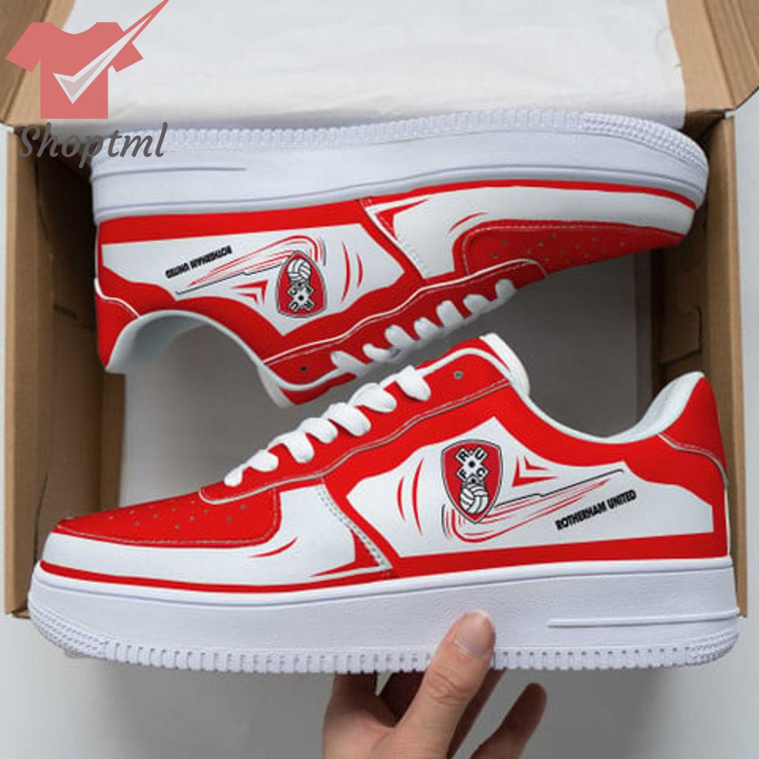 Rotherham United EFL Championship Nike Air Force 1 Sneakers