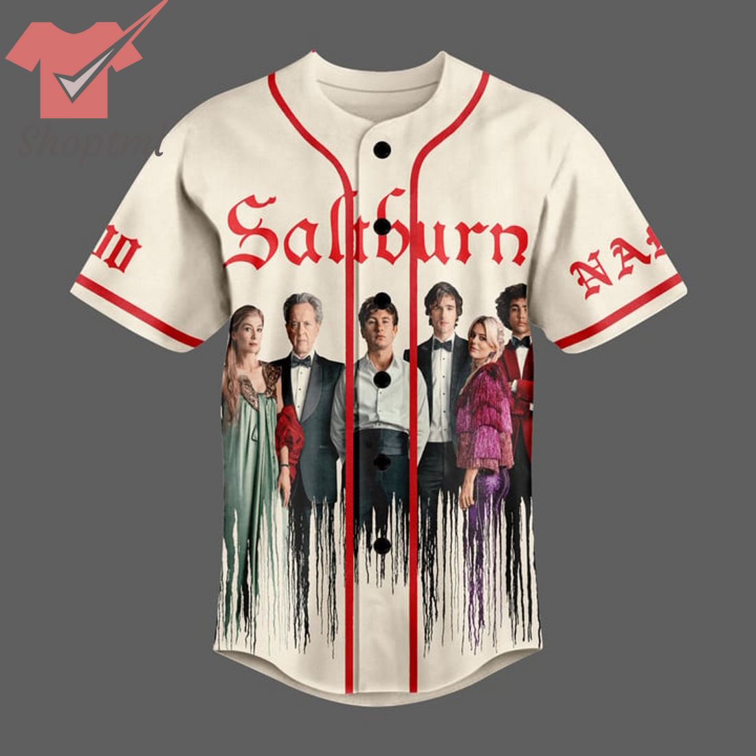 Saltburn I Watched And Lost My Mind Custom Name Number Baseball Jersey