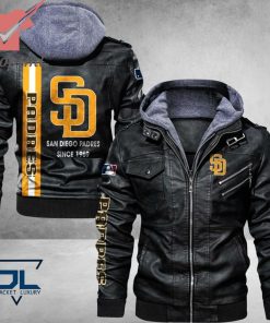 San Diego Padres MLB Luxury Leather Jacket