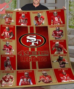 San Francisco 49ers Legends Fleece Blanket