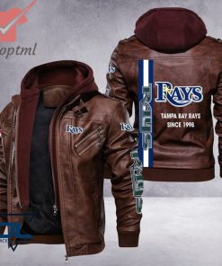 Tampa Bay Rays MLB Luxury Leather Jacket