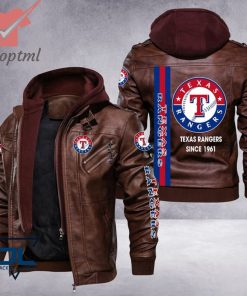 Texas Rangers MLB Luxury Leather Jacket
