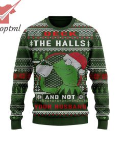 The Muppets Duck The Halls And Not Your Husband Ugly Christmas Sweater