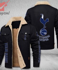 Tottenham Hotspur Winter Cargo Jacket Fur Collar Fleece