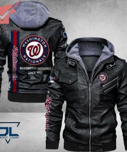 Washington Nationals MLB Luxury Leather Jacket