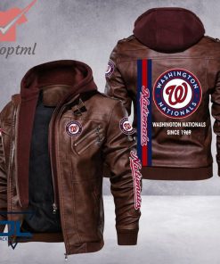 Washington Nationals MLB Luxury Leather Jacket