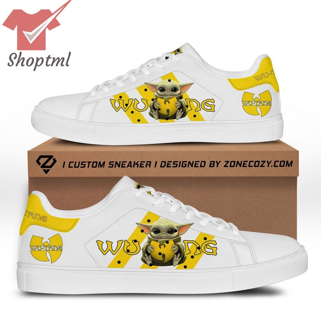 Wu-Tang baby yoda stan smith adidas shoes