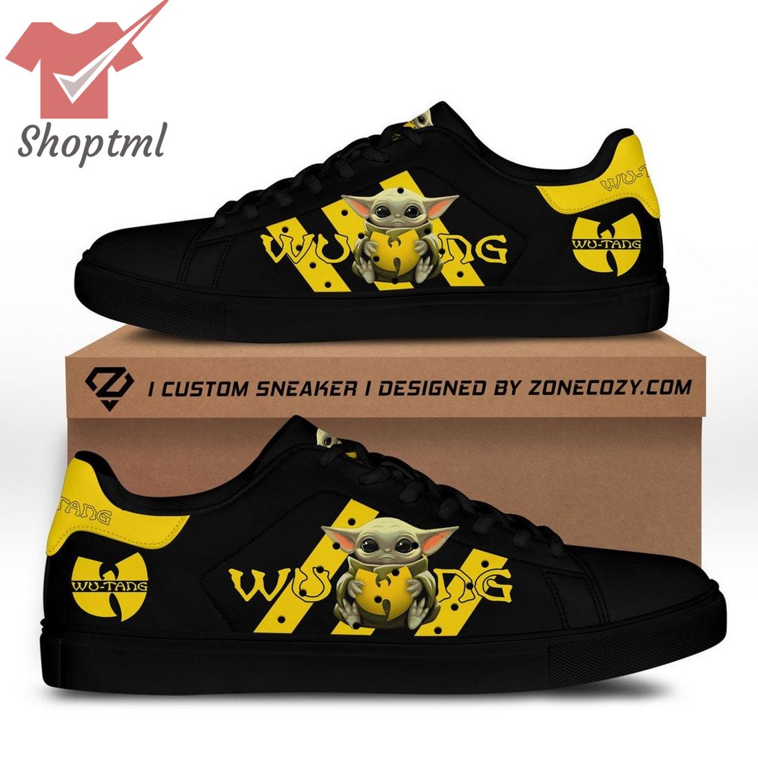 Wu-Tang baby yoda stan smith adidas shoes
