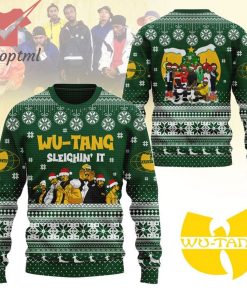 Wu Tang Clan Sleighin’t It Ugly Christmas Sweater