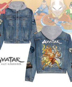 Avatar The Last Airblender Hooded Denim Jacket