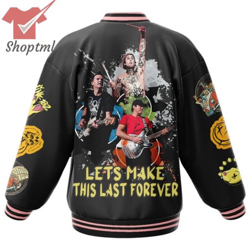 Blink 182 Lets Make This Last Forever Baseball Jacket