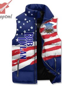 bob dylan blowin in the wind american flag puffer sleeveless jacket 2 mjlnQ