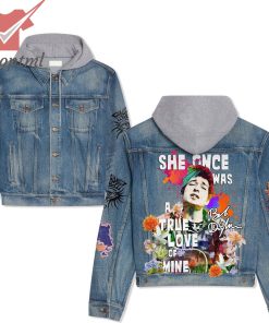 Bob Dylan Girl from the North Country Hooded Denim Jacket