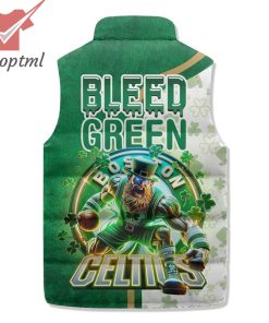 boston celtics bleed green patrick puffer sleeveless jacket 3 gLhmP