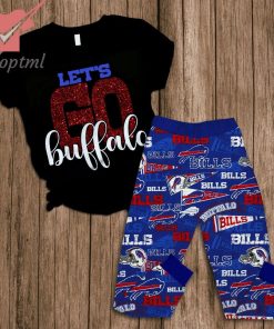 Buffalo Bills Let's Go Buffalo Pajamas Set