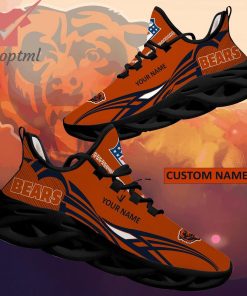 Chicago Bears NFL Super Bowl LVIII Custom Name Max Soul Chunky Sneaker