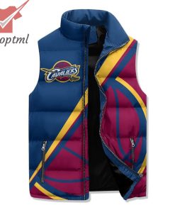 Cleveland Cavaliers Basketball Puffer Sleeveless Jacket