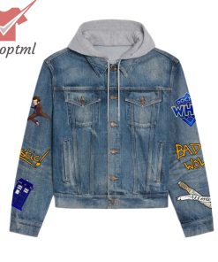 Doctor Who We’re All Stories In The End Hooded Denim Jacket