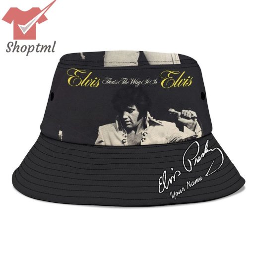 Elvis Presley that’s the way it is 1970 custom name bucket hat