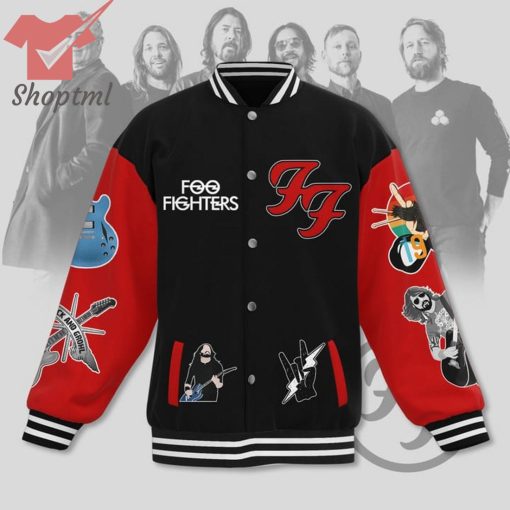 Foo Fighter What If I Say Like The Others Baseball Jacket