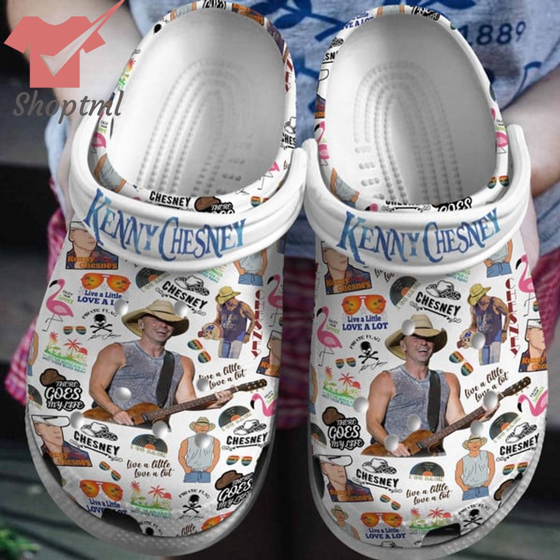 Kenny Chesney There Goes My Life Crocs Clog Shoes