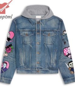 Michael Myers Someone Ad-myer You Hooded Denim Jacket