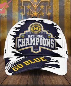 Michigan Wolverines 2023 National Champions Go Blue Classic Cap