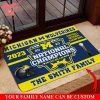 Welcome This House Cheers For The Washington Huskies Doormat