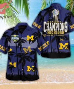 Michigan Wolverines National Champions Hawaiian Shirt