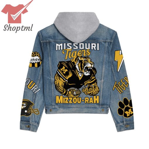 Missouri Tigers Mizzou Rah Hooded Denim Jacket