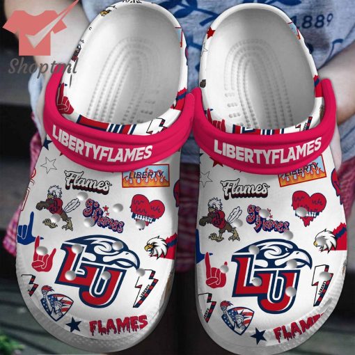 NCAA Liberty Flames Crocs Clogs Shoes