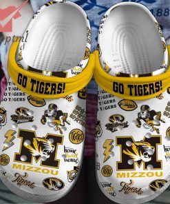 NCAA Missouri Tigers Crocs Clogs Shoes