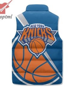 new york knicks basketball puffer sleeveless jacket 3 JOTb5
