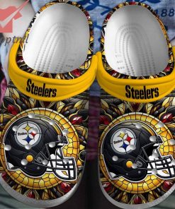 NFL Pittsburgh Steelers Crocs Clogs Shoes