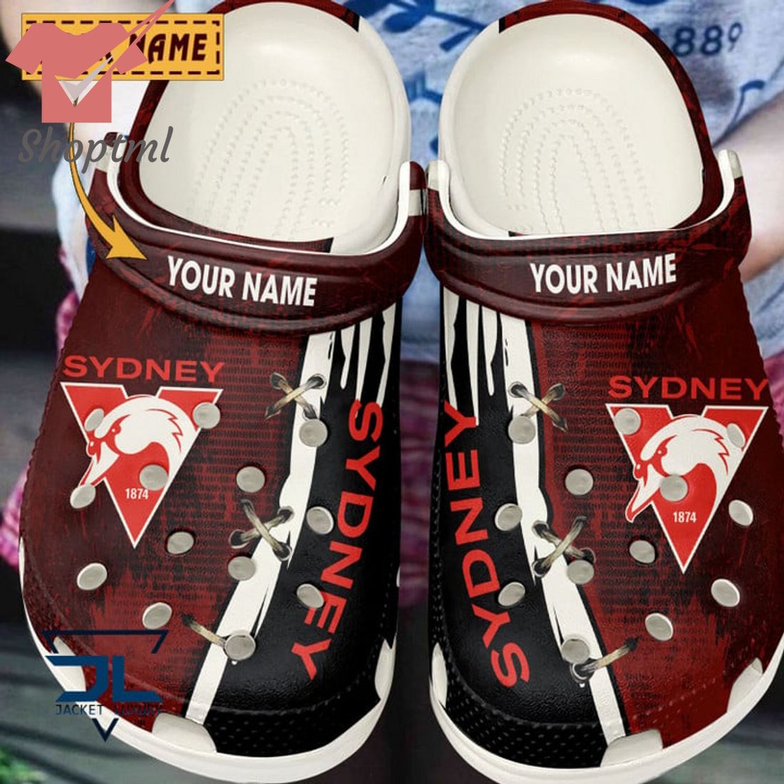 Sydney Swans Custom Name Crocs Clog Shoes