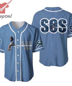 SZA Good Day SOS Merch Singer Tour 2023 Baseball Jersey
