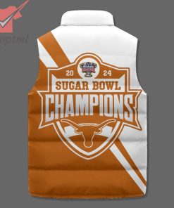 texas longhorn hook em horns sugar bowl champions puffer sleeveless jacket 3 61lPV
