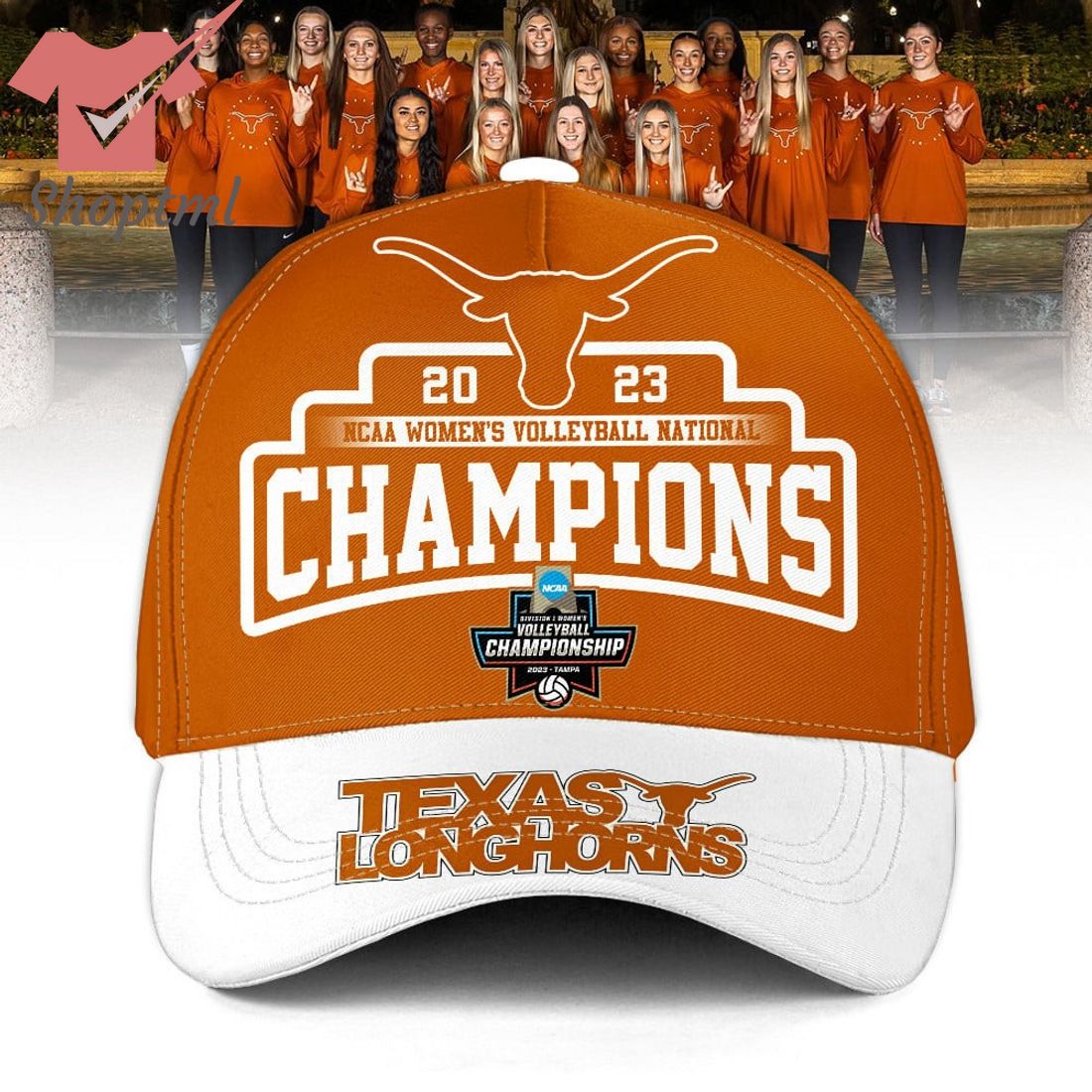 Texas Longhorns 2023 NCAA Women's Volleyball National Champions Classic Cap