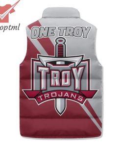troy trojans one troy university sports hall of fame puffer sleeveless jacket 3 HMGiu