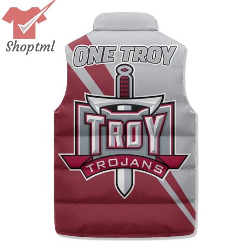 Troy Trojans One Troy University Sports Hall Of Fame Puffer Sleeveless Jacket