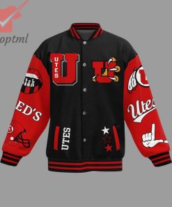 Utah Utes Big Red Rocks Baseball Jacket