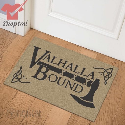Valhalla Bound Viking Norse Axe Doormat